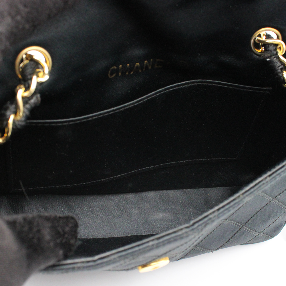 ビコローレ　ショルダーバッグ　デカココ　サテンブラック　1番台