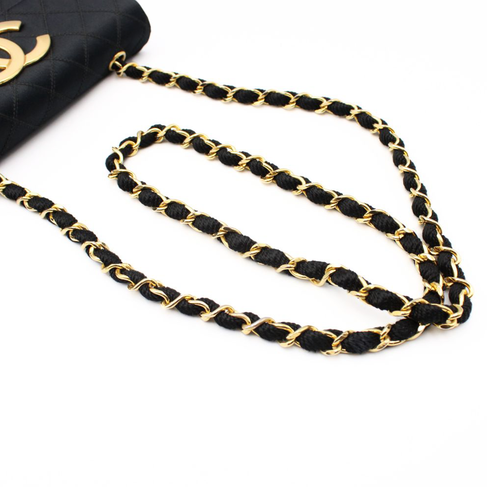 ビコローレ　ショルダーバッグ　デカココ　サテンブラック　1番台