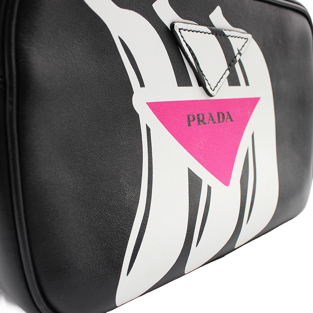 バナナプリント　ショルダーバッグ