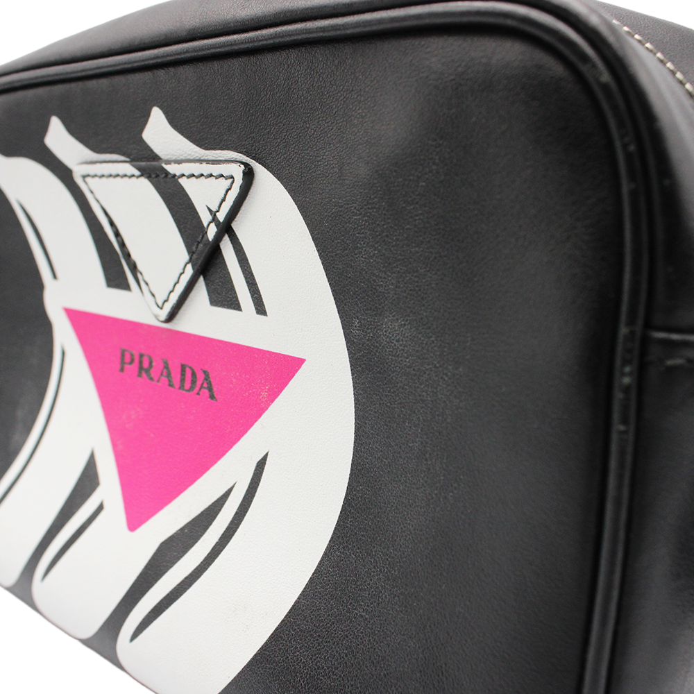 バナナプリント　ショルダーバッグ