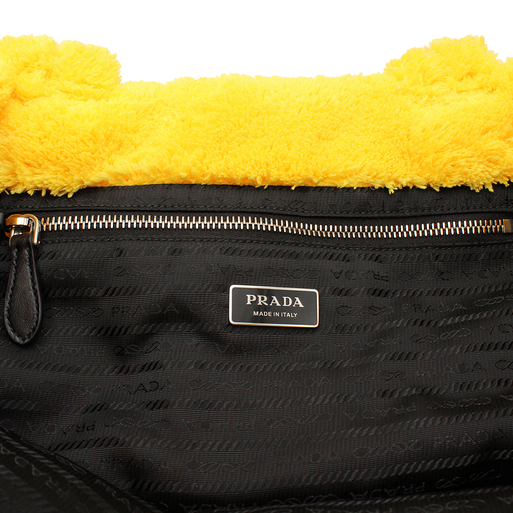 テリートートバッグ　イエロー