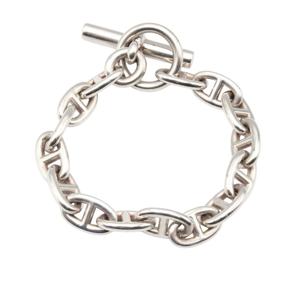 シェーヌダンクルMM ブレスレット シルバー SV925 15コマ