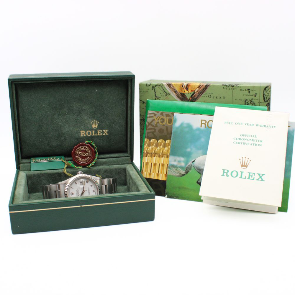 デイトジャスト36 16234 ホワイト オイスターブレス