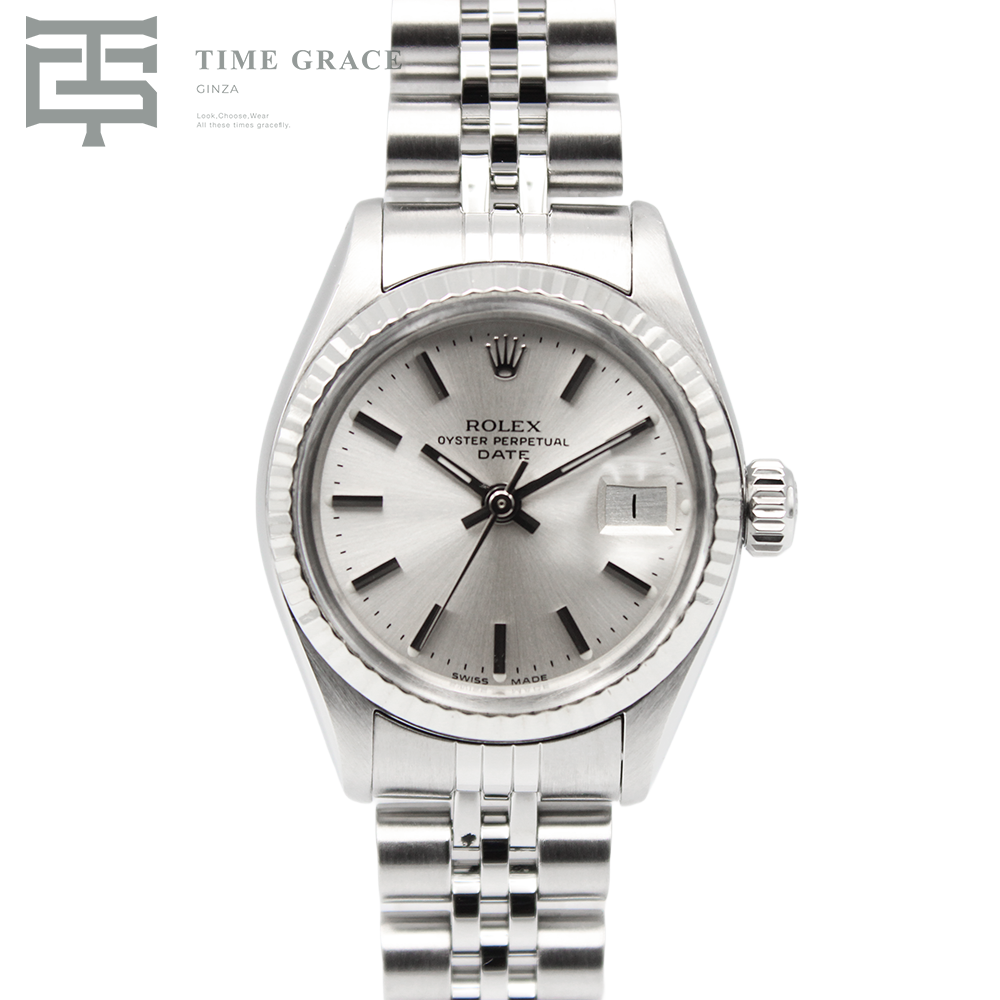 オイスターパーペチュアルデイト シルバー ジュビリー