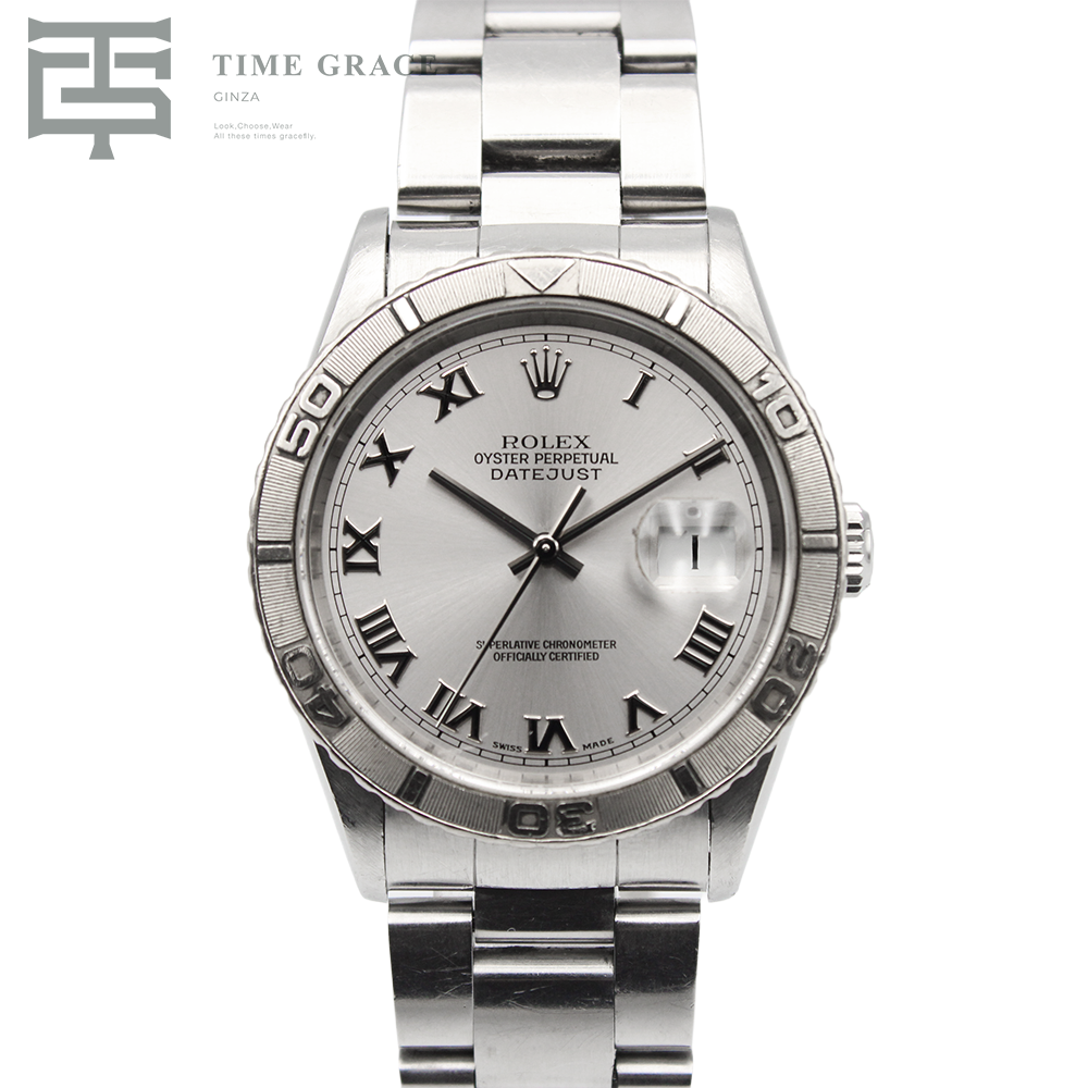 デイトジャスト36 サンダーバード 16264 Y番 シルバー オイスターブレス
