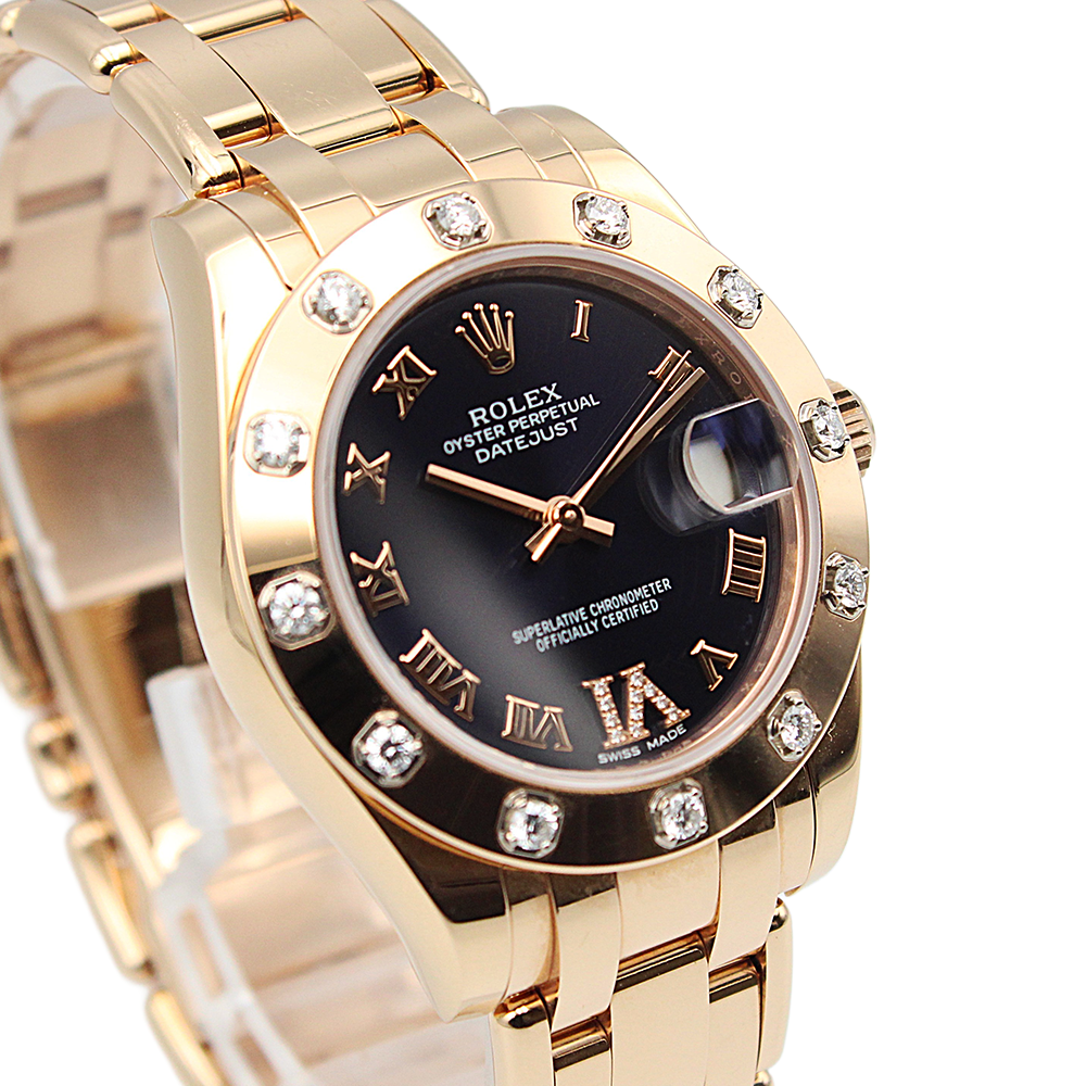 デイトジャスト パールマスター 81315 チョコレート