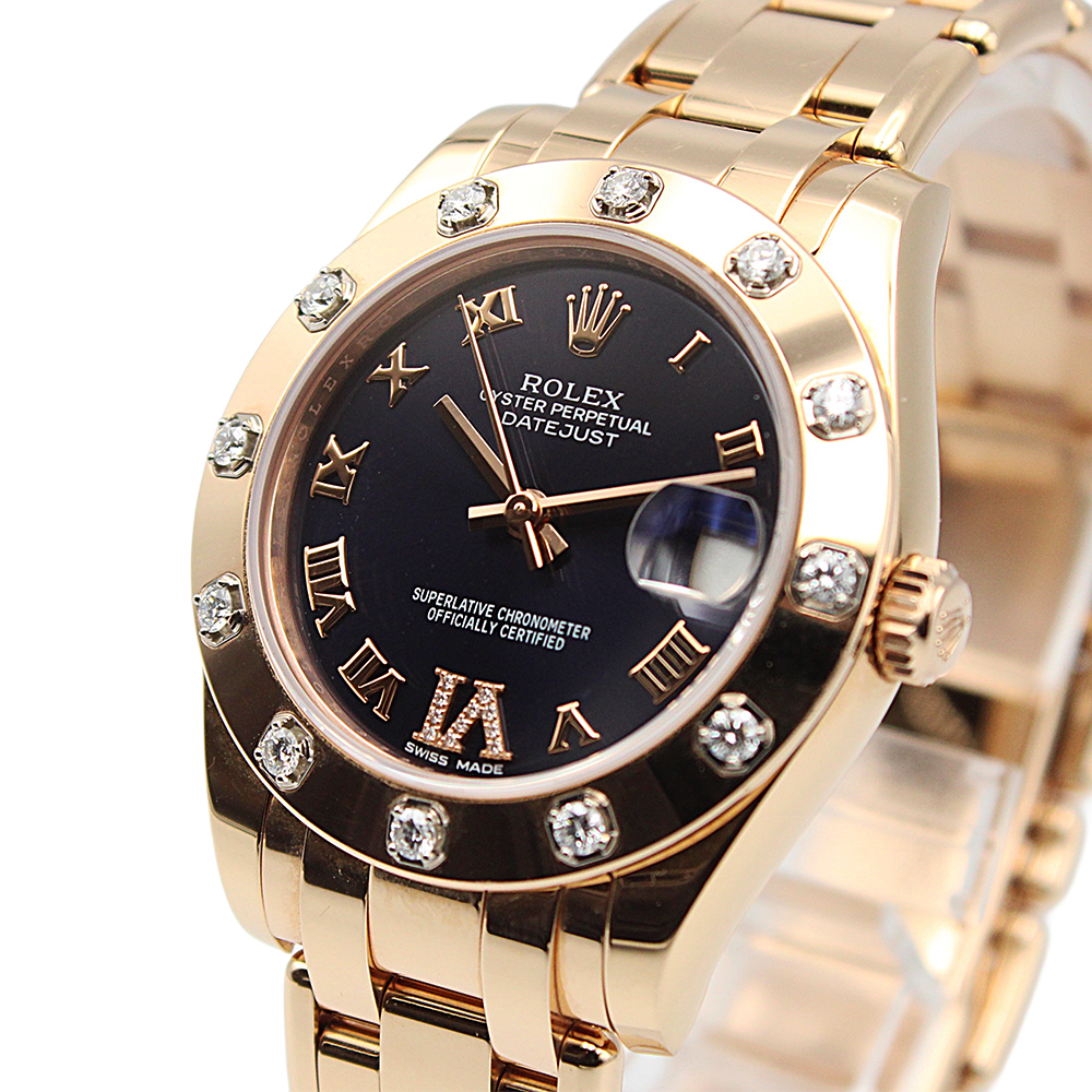 デイトジャスト パールマスター 81315 チョコレート