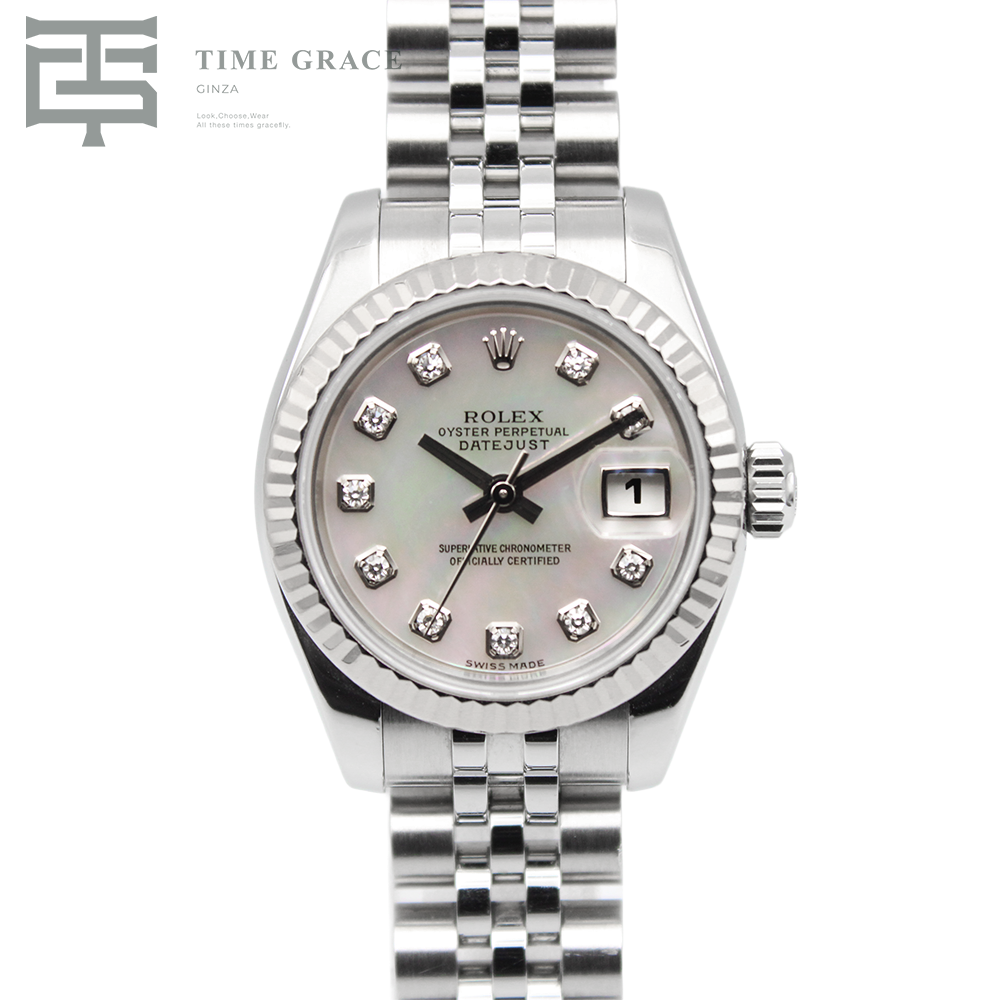 デイトジャスト26 179174NG D番 ホワイトシェル