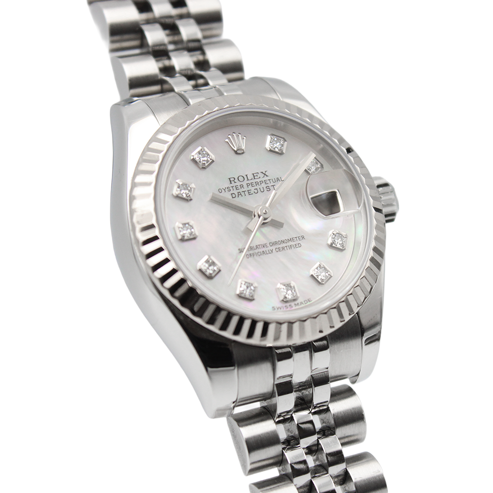 デイトジャスト26 179174NG D番 ホワイトシェル