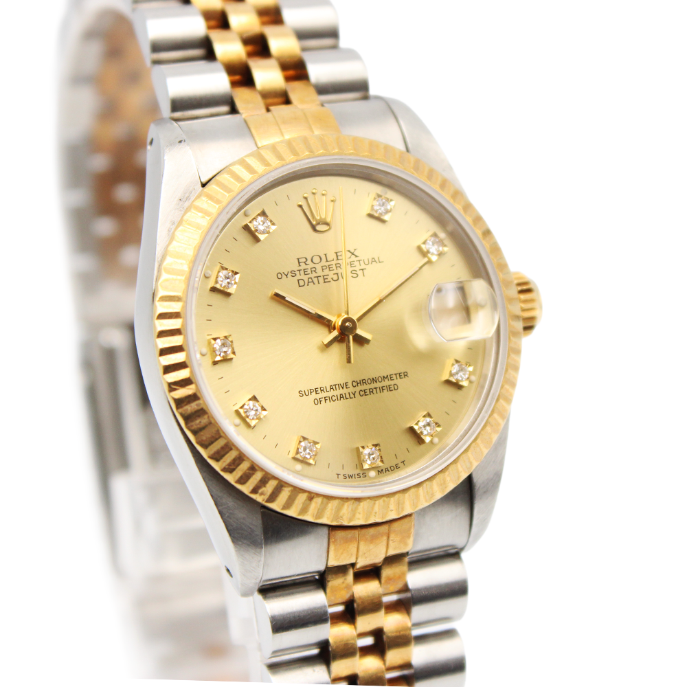 デイトジャスト31 68273G E番 シャンパン ジュビリーブレス