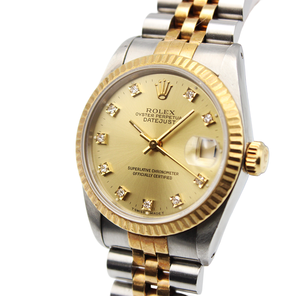 デイトジャスト31 68273G E番 シャンパン ジュビリーブレス