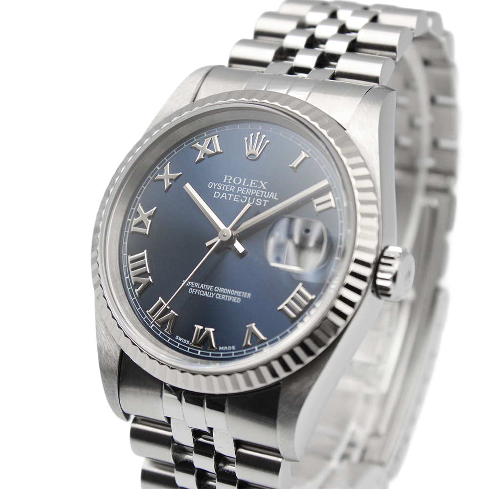 デイトジャスト36 16234 ブルー ジュビリーブレス