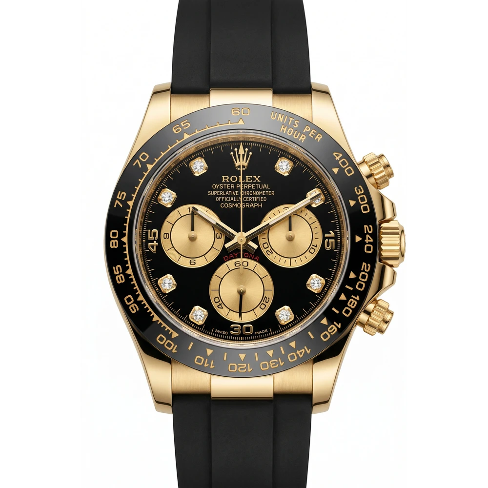 コスモグラフ デイトナ 126518LN ダイヤモンド入りブラック＆ゴールデン