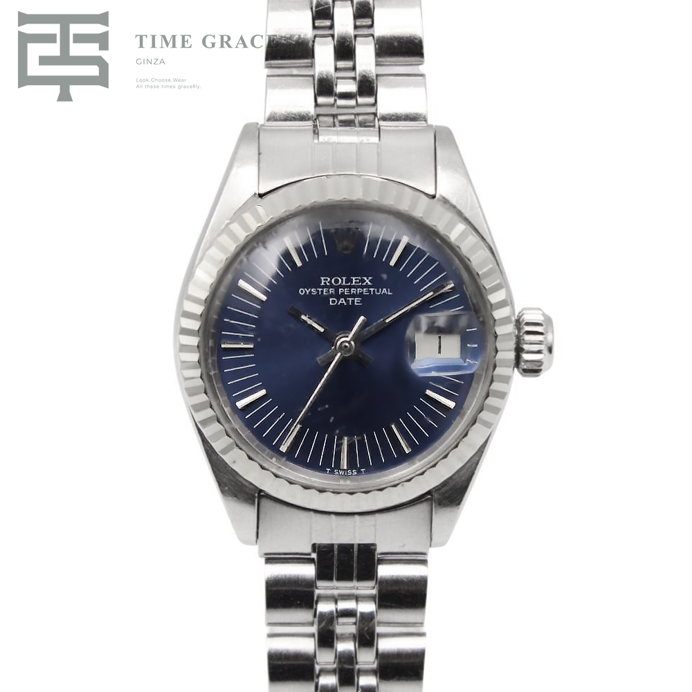 デイトジャスト 26 6917 ブルー ジュビリーブレス