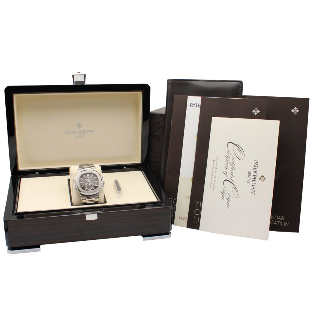 ノーチラス アニュアルカレンダー ムーンフェイズ 5726/1A-001