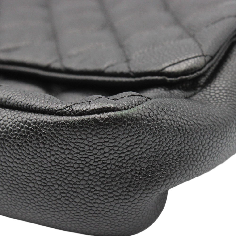 マトラッセ30 キャビアスキン シングルチェーンショルダー