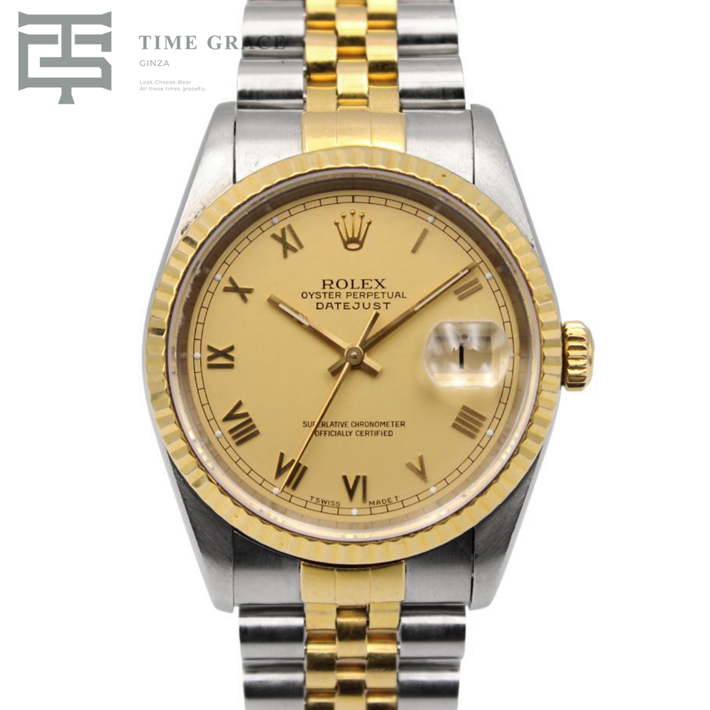 デイトジャスト 36 16233 シャンパン ジュビリーブレス