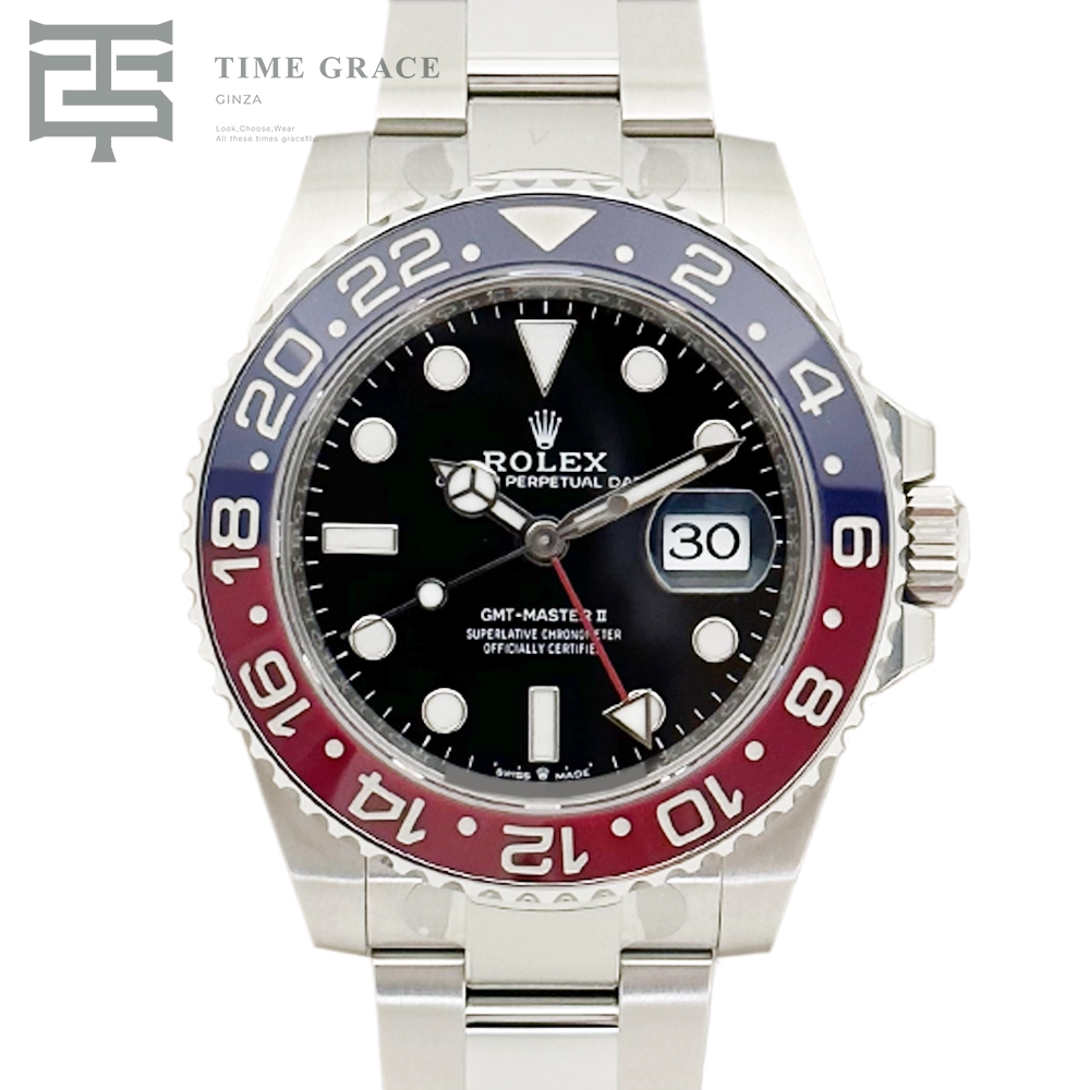 GMTマスターII 126710BLRO オイスターブレス