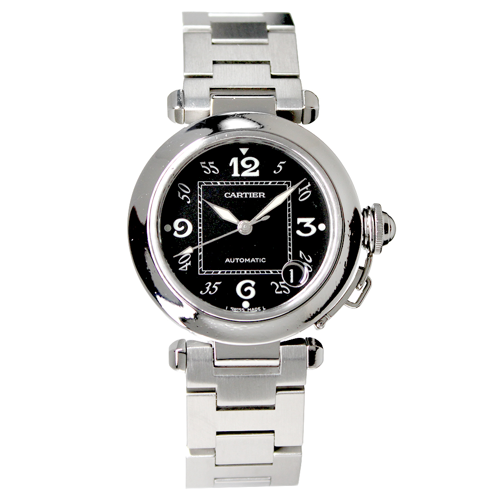 Cartier カルティエ 時計 パシャC W31075M7 ピンク ステンレススチール  