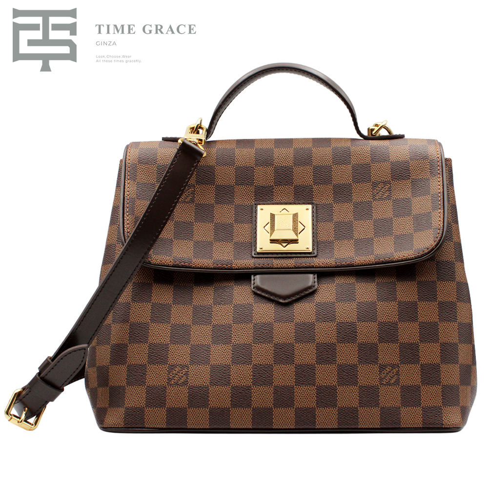LOUIS VUITTON N41168 ヴィトン ダミエ ベルガモMM N41168 ブラウン