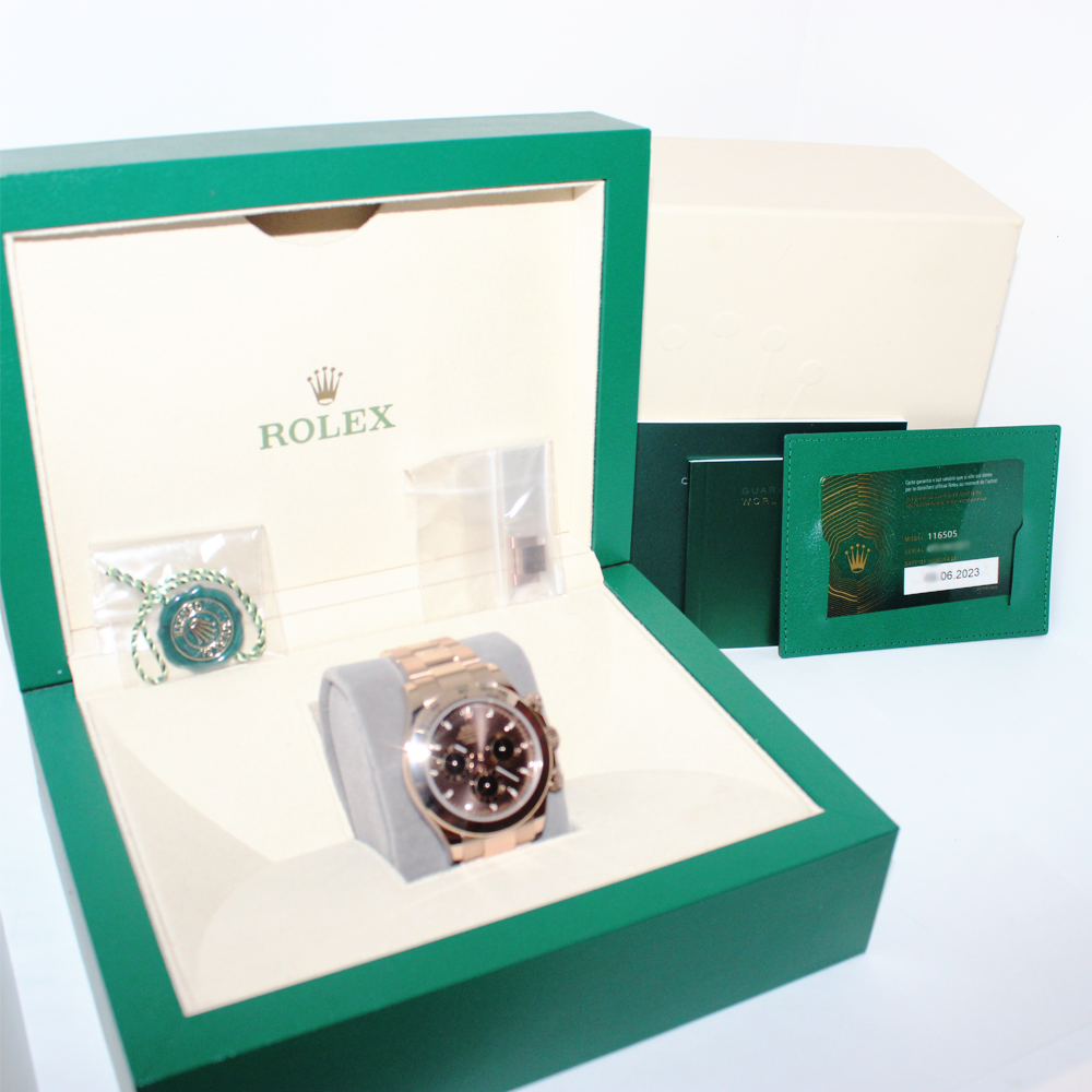 コスモグラフ デイトナ 116505 [オイスターブレスレット チョコレート&ブラック]