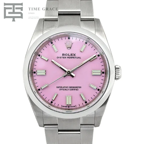 オイスター パーペチュアル36 126000 キャンディーピンク