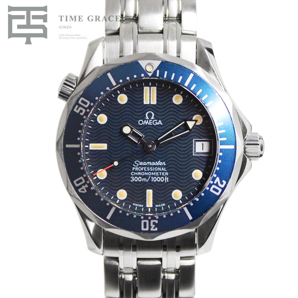 シーマスター ダイバー300 コーアクシャル ブルー