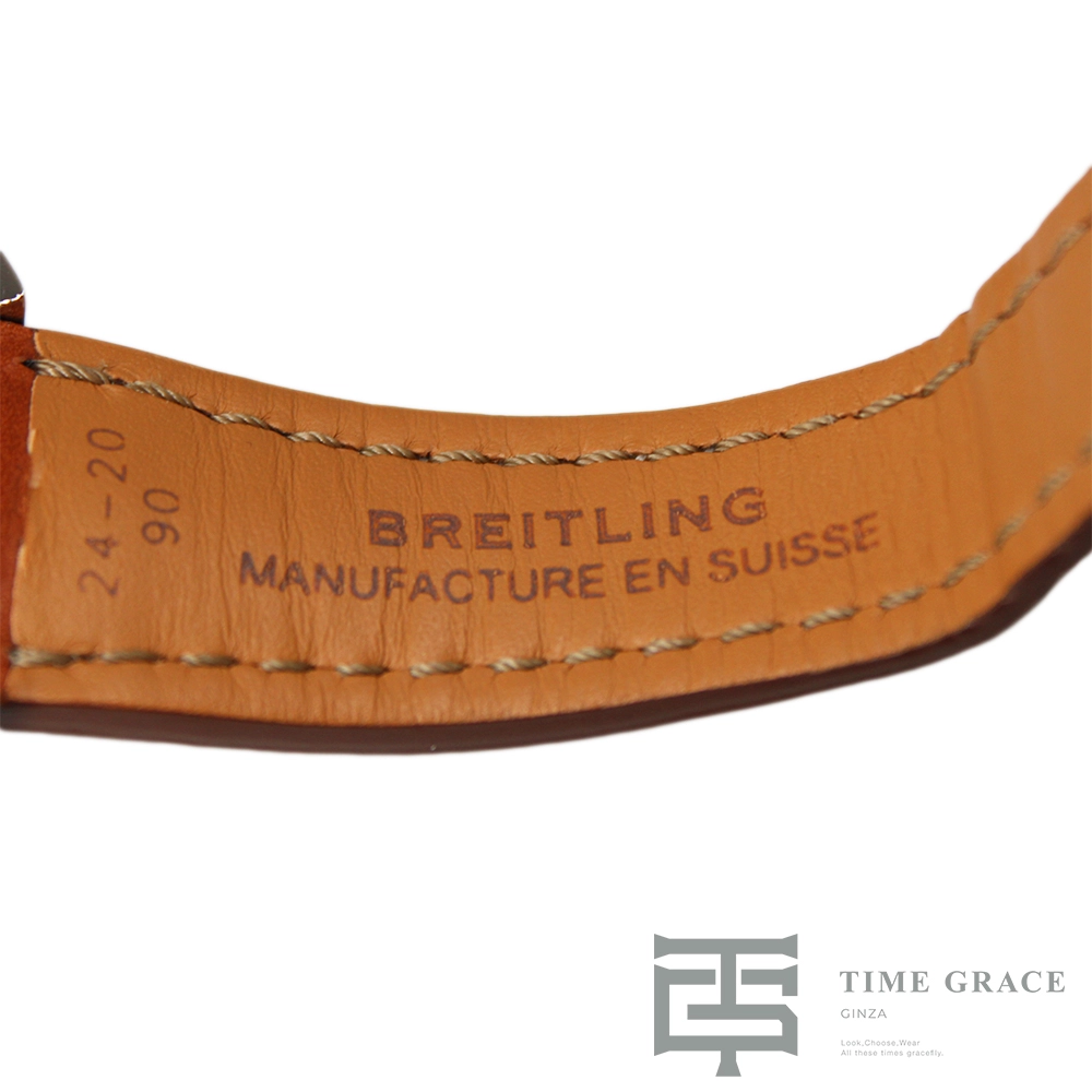ナビタイマー ワールド A242B26WBD ブラウンレザーベルト