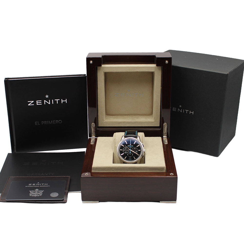 キャプテン 36000VpH ブルー・プリメロ リミテッド 03.2119.400/22.C720 ブラック