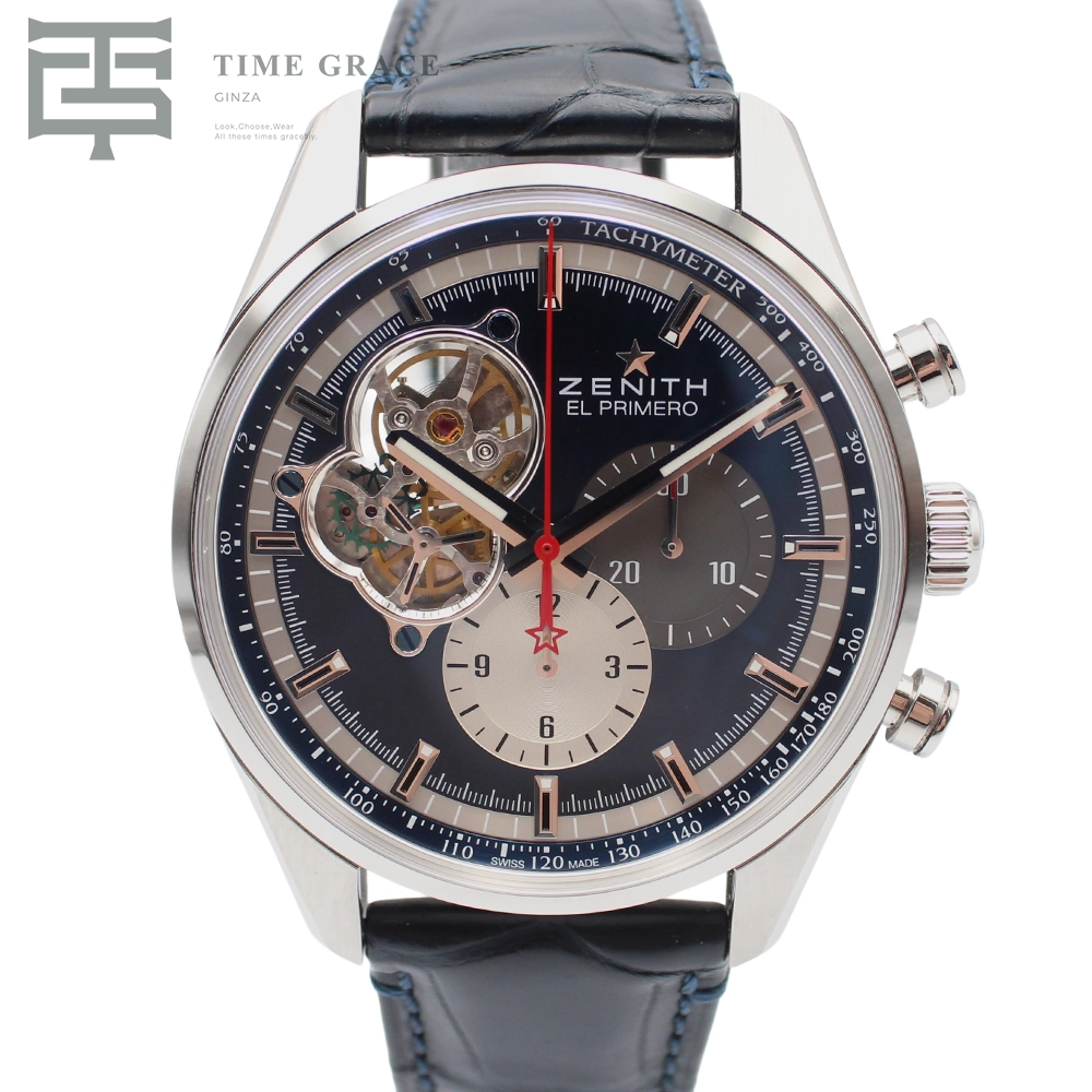 クロノマスター エル・プリメロ オープン 03.2040.4061/21.M2040 ブルー