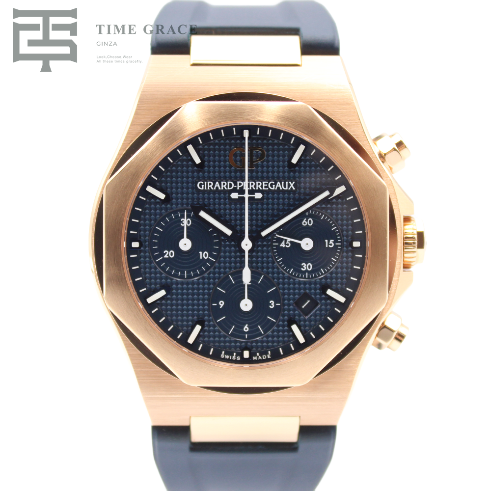 ロレアート クロノグラフ 81020-52-432-BB4A ブルー