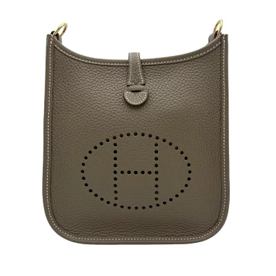 エルメス エヴリンTPM エトゥープ W刻印