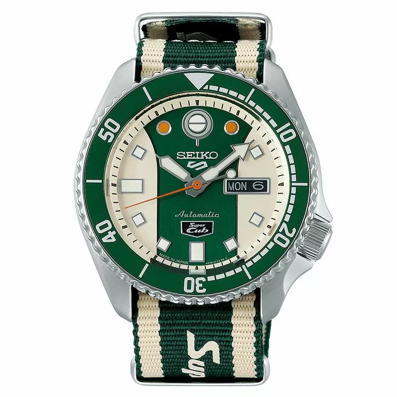 セイコー5 スポーツ スーパーカブ コラボレーション限定モデル SBSA181