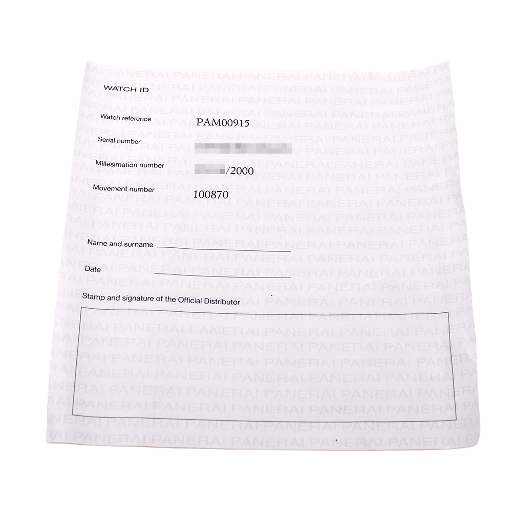 ルミノール マリーナ 8デイズ PAM00915