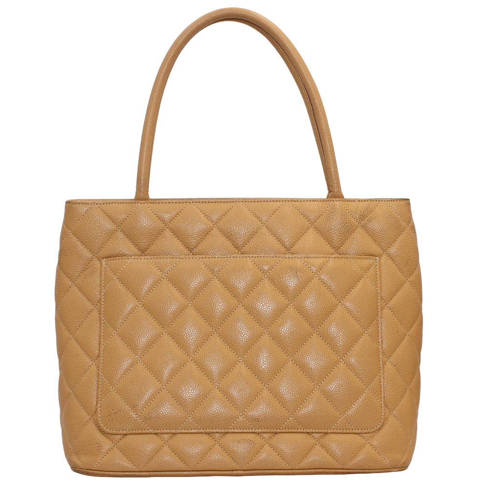 キャビアスキントートベージュ