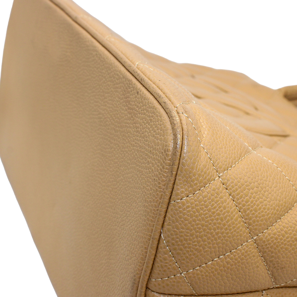 キャビアスキントートベージュ