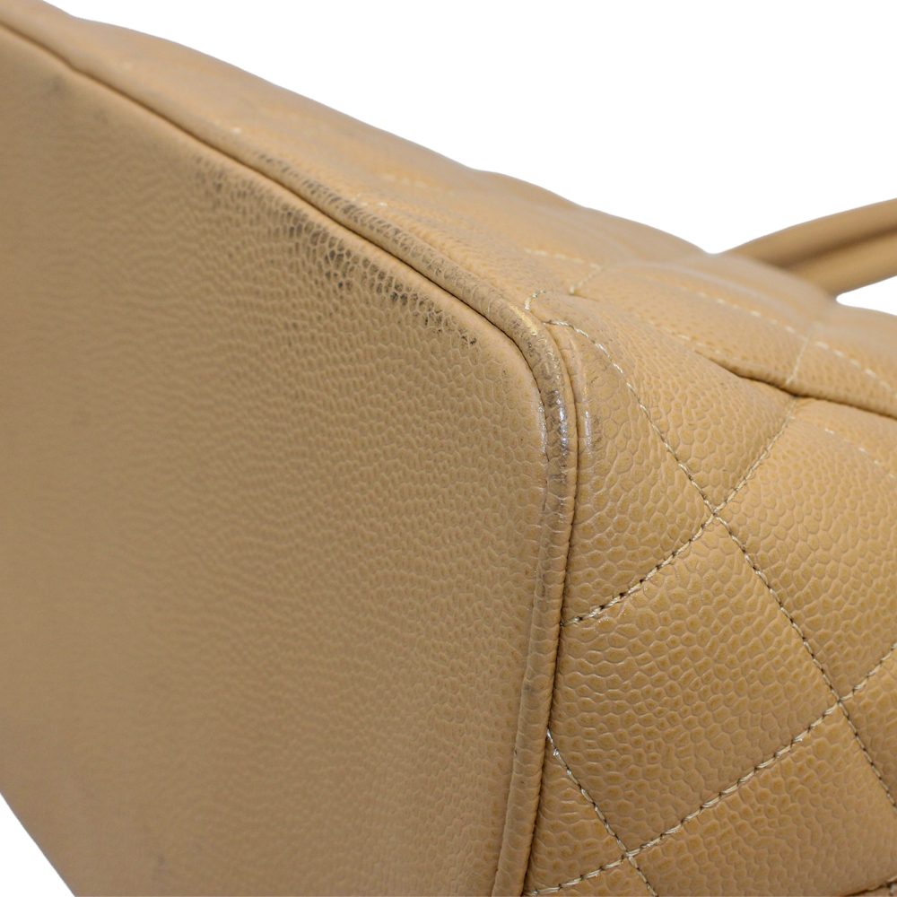 キャビアスキントートベージュ