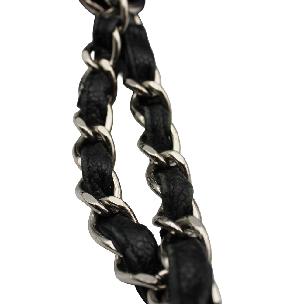 PTSチェーントート　キャビアスキン ブラック