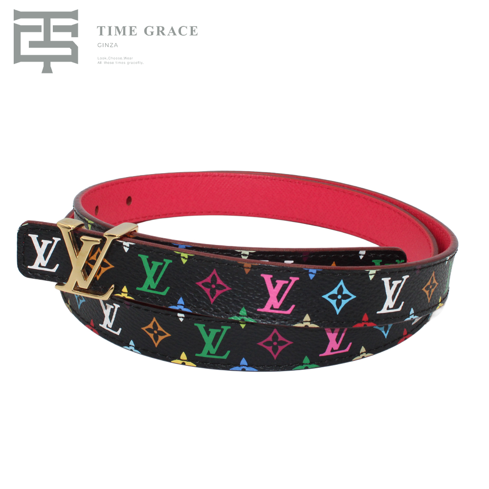 サンチュール モノグラム・マルチカラー　ミニベルト　85cm/2cm