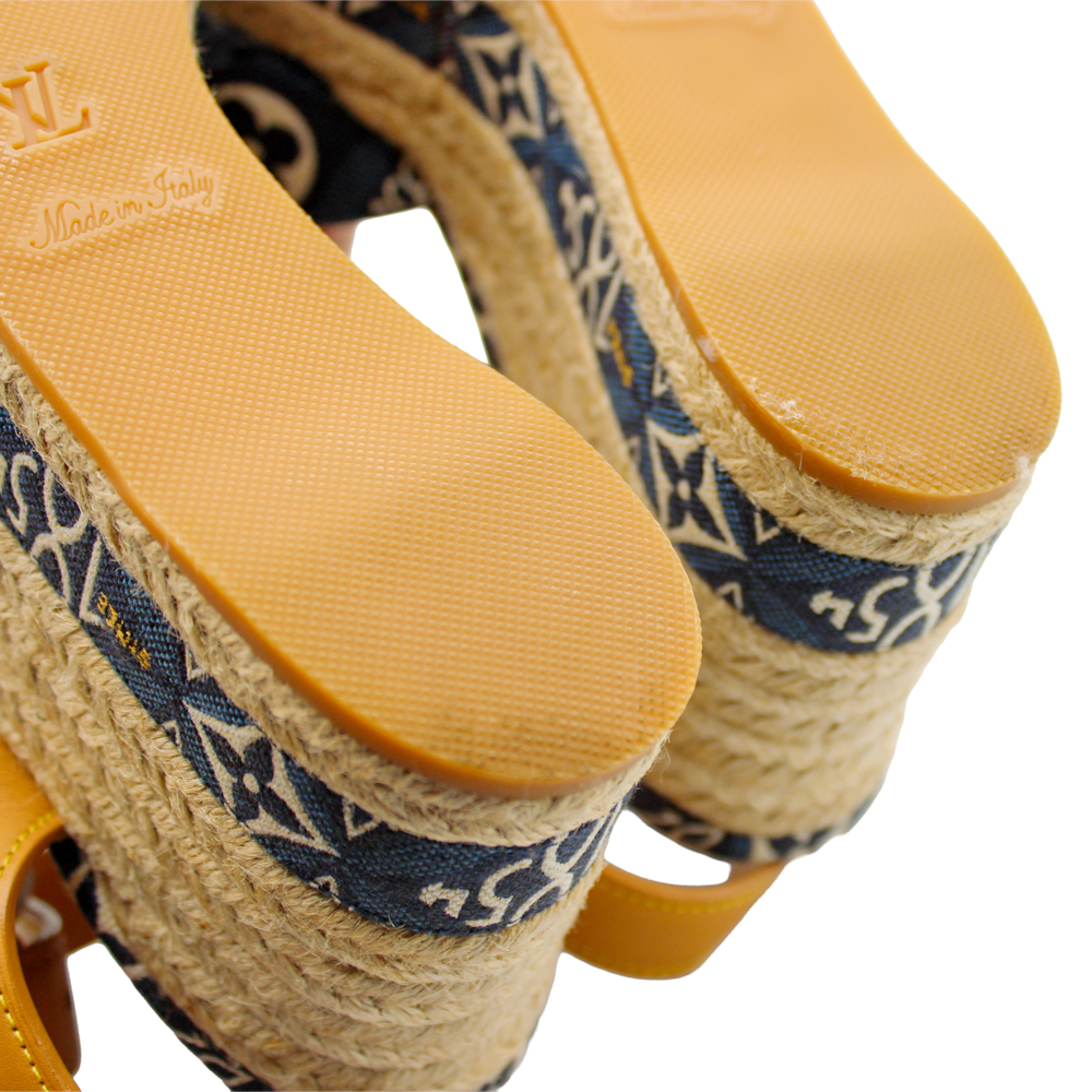 モノグラム・ジャカード1854　デニム　38