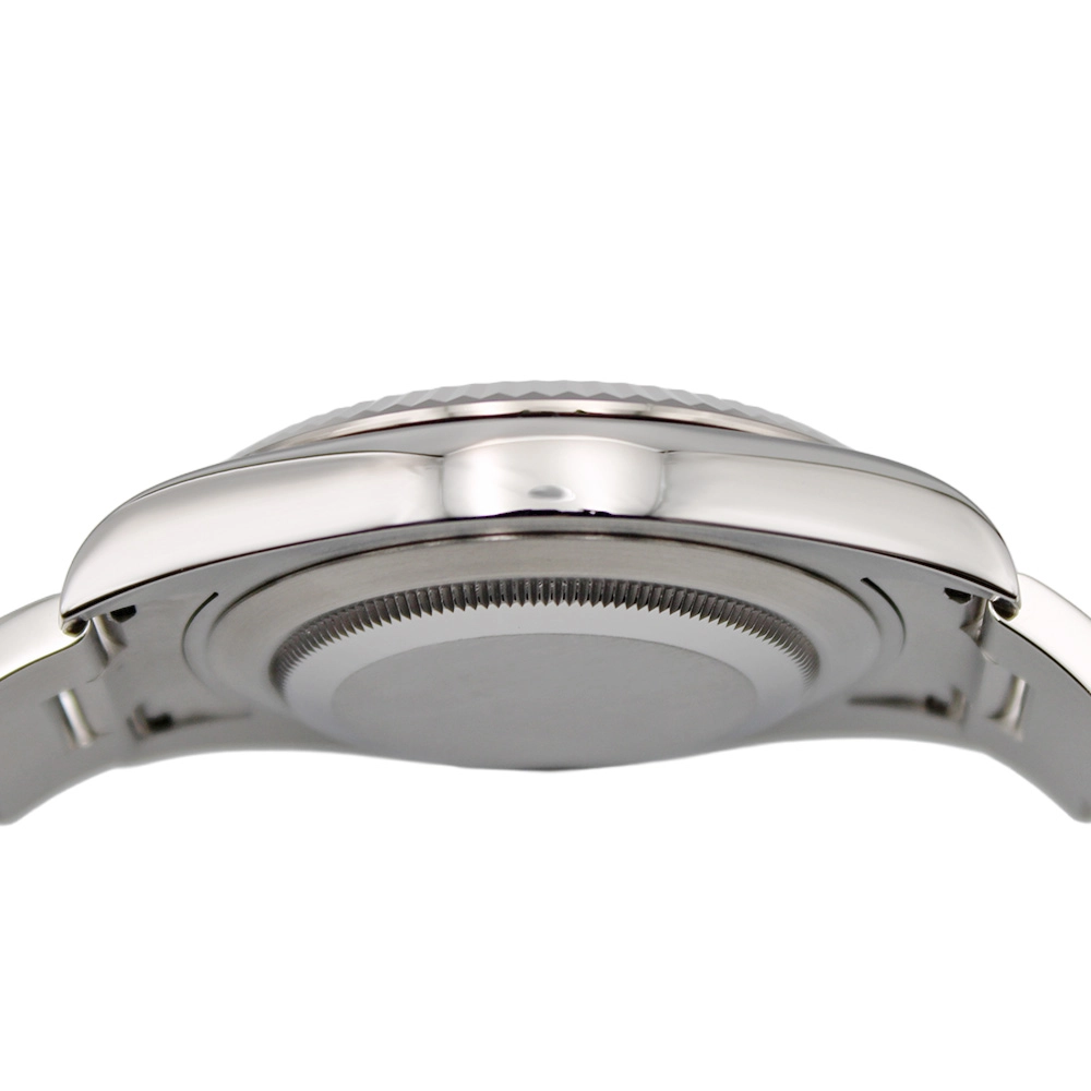 デイトジャスト41 116334G シルバー オイスターブレス 10Pダイヤ