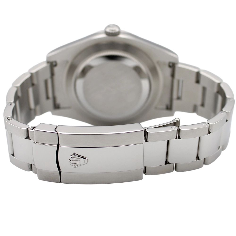 デイトジャスト41 116334G シルバー オイスターブレス 10Pダイヤ