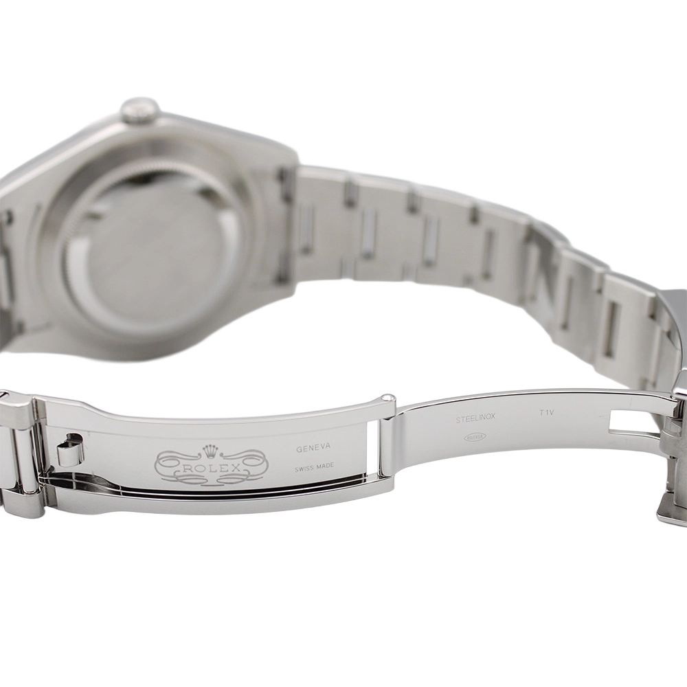 デイトジャスト41 116334G シルバー オイスターブレス 10Pダイヤ