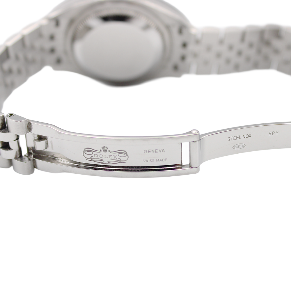 デイトジャスト 279384RBR スレートグレー ジュビリーブレスレット 10Pダイヤ