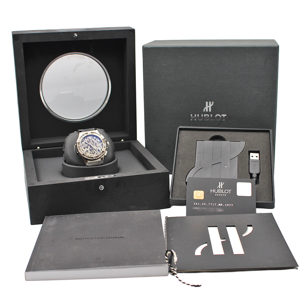 ビッグ・バン スノーレオパード リミテッド　41mm