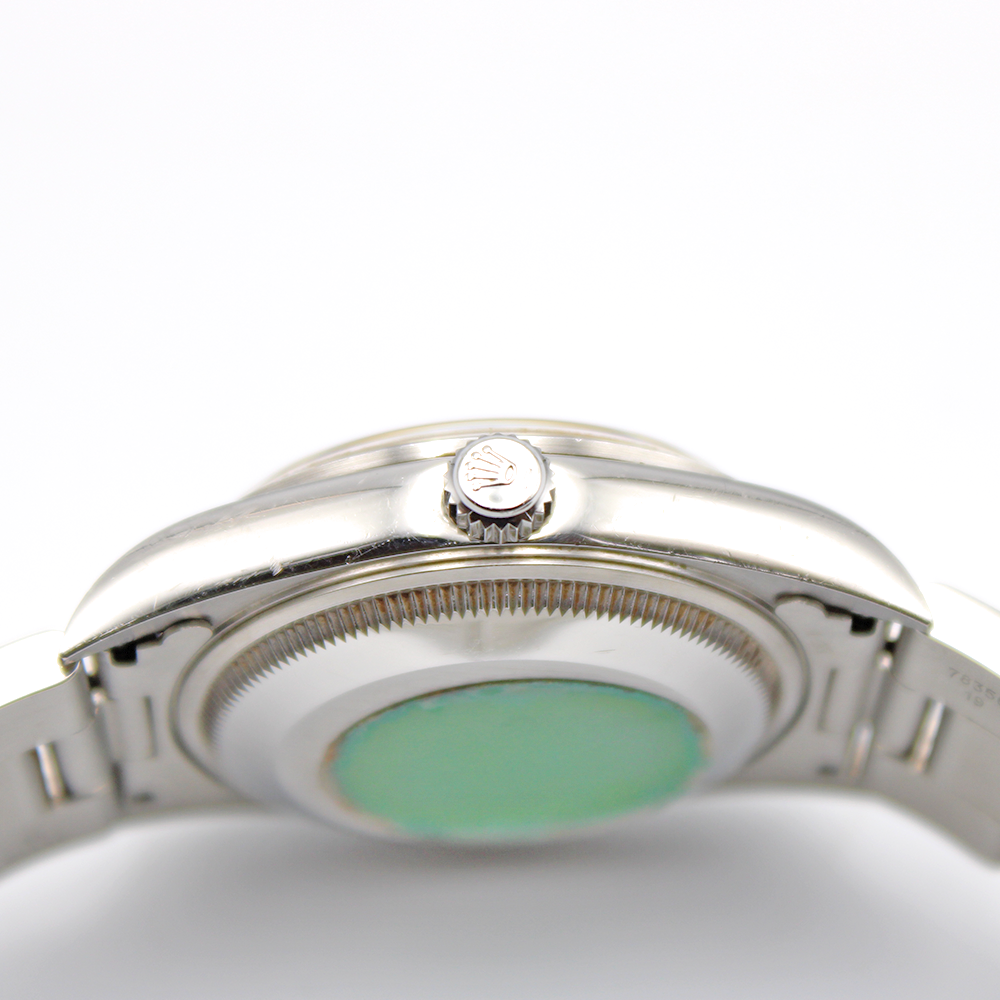 オイスタオイスターパーペチュアル デイト ブラック 34mmー パーペチュアル