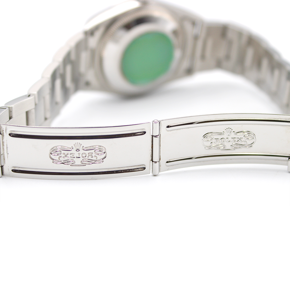 オイスタオイスターパーペチュアル デイト ブラック 34mmー パーペチュアル