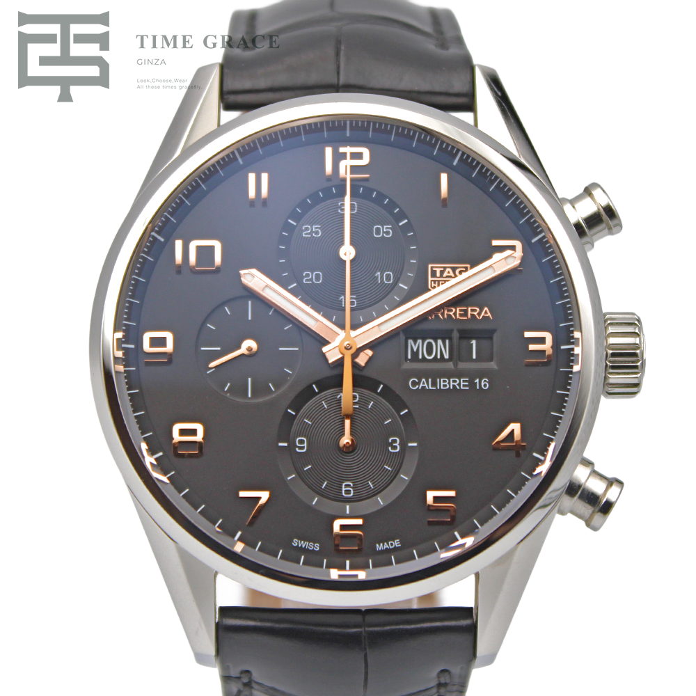 カレラ キャリバー16 クロノグラフ デイデイト