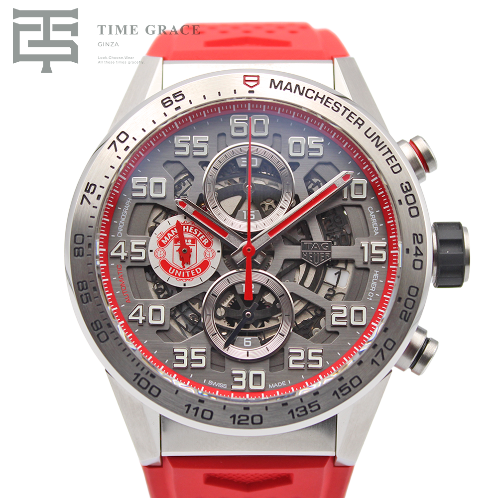 カレラ キャリバー ホイヤー０１ マンチェスター ユナイテッド スペシャルエディション