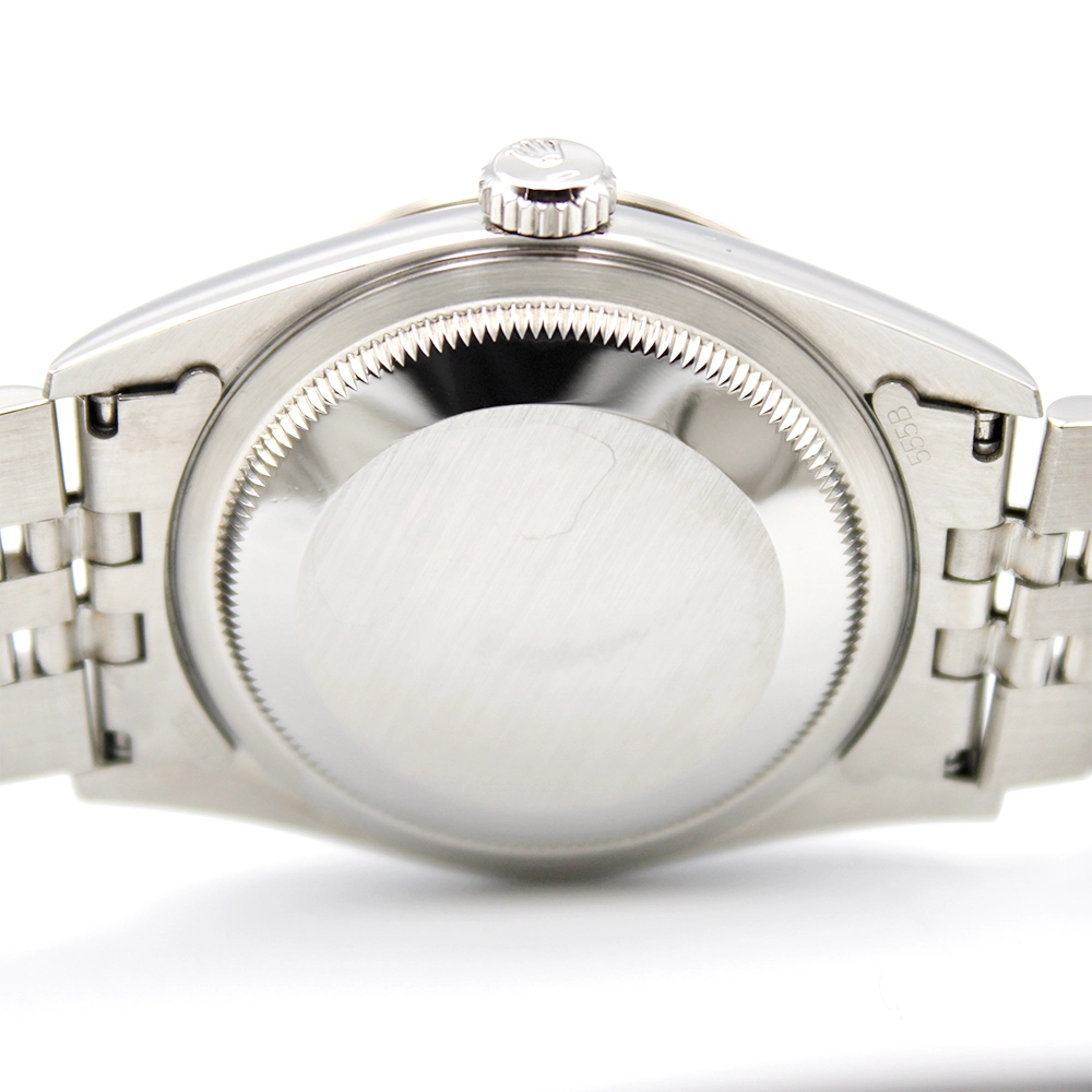 デイトジャスト36 16234G W番 ブルー ジュビリーブレス 10Pダイヤ